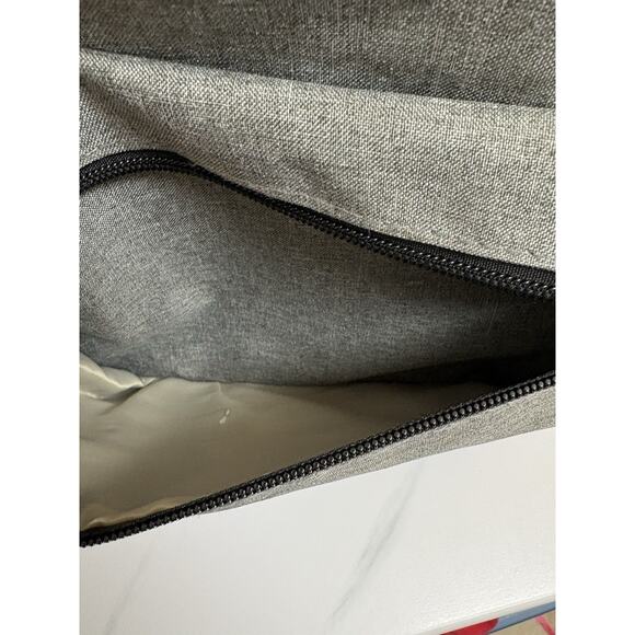 G+M Gray Backpack Tote Bag 15x15x6 Multi-Pocket Dance Travel Diaper Bag - Picture 9 of 10